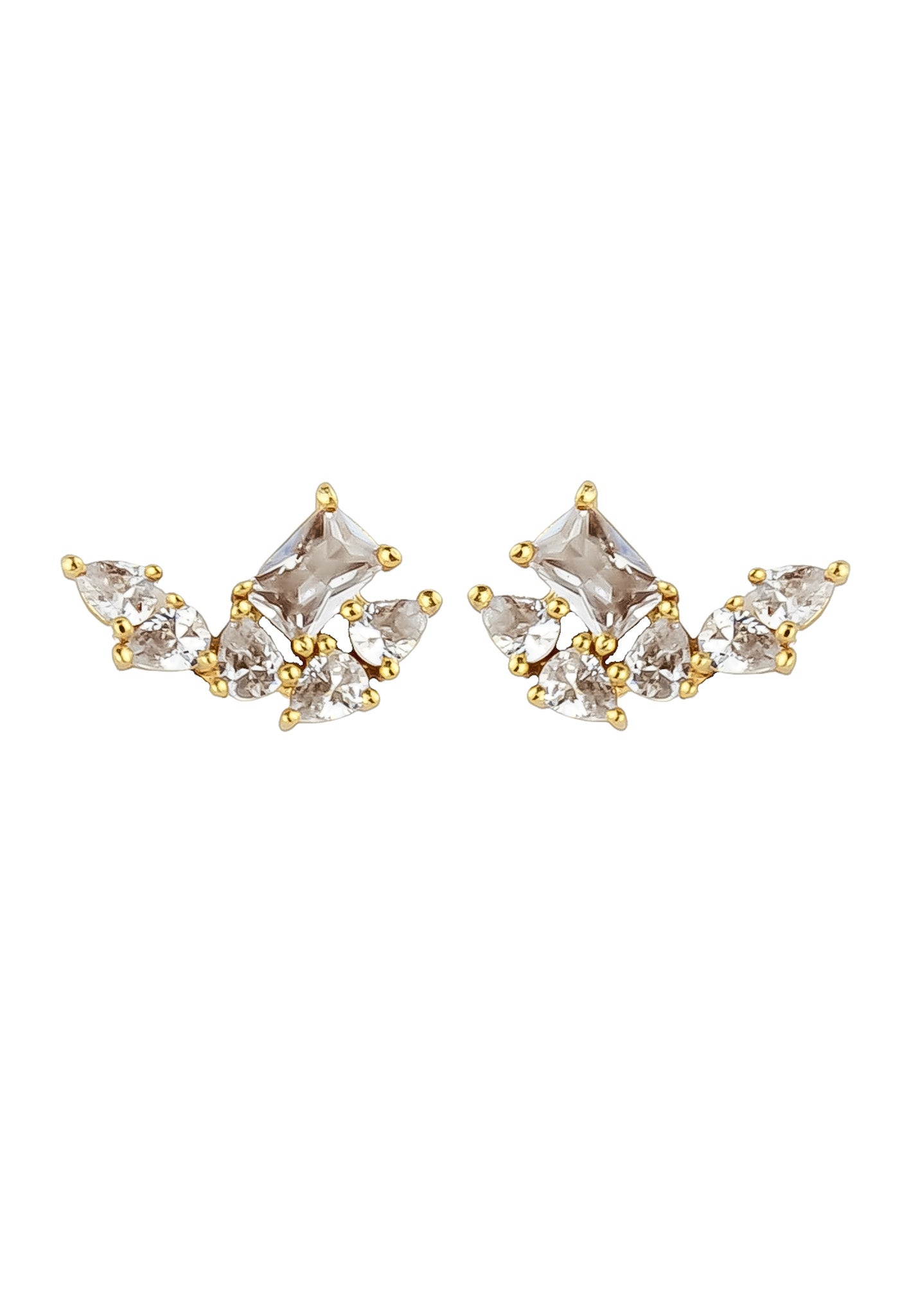 tweet earrings Bombay Sunset