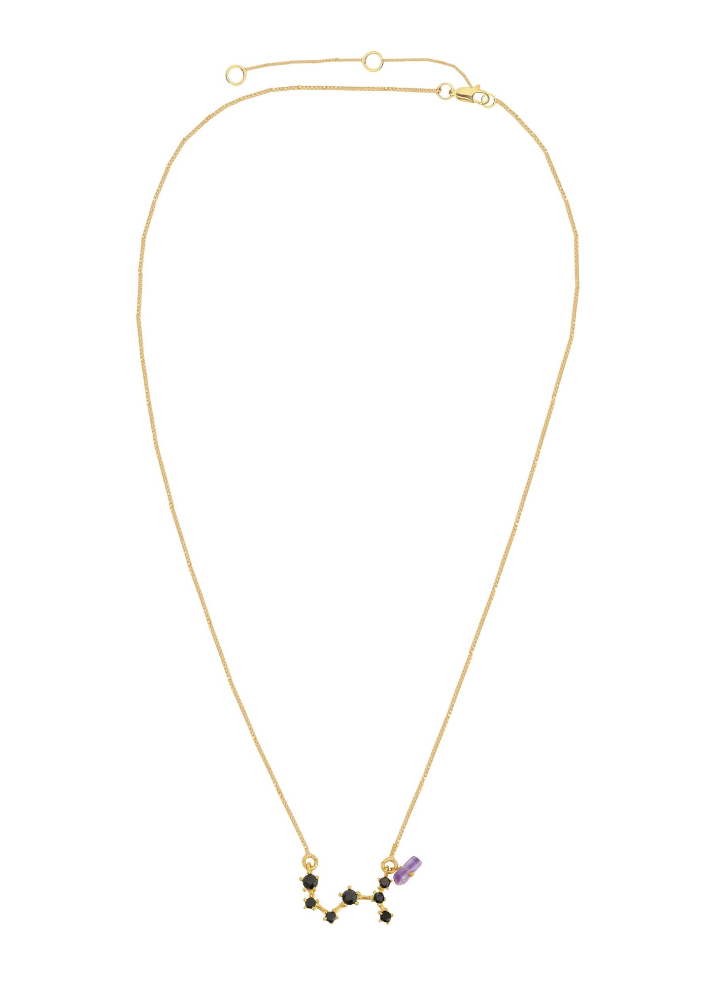constellation sagittarius zodiac necklace Bombay Sunset