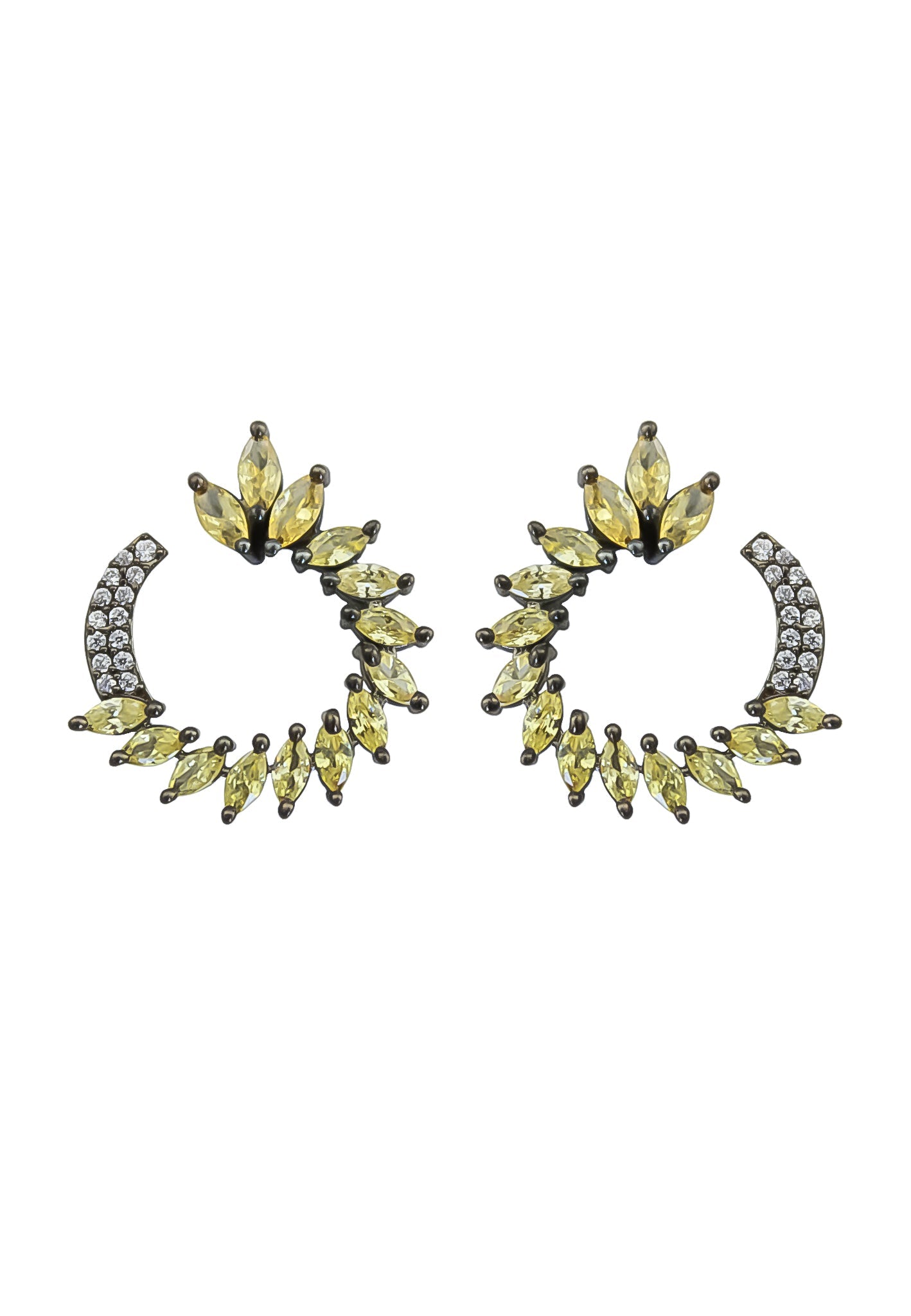 viper earrings Bombay Sunset
