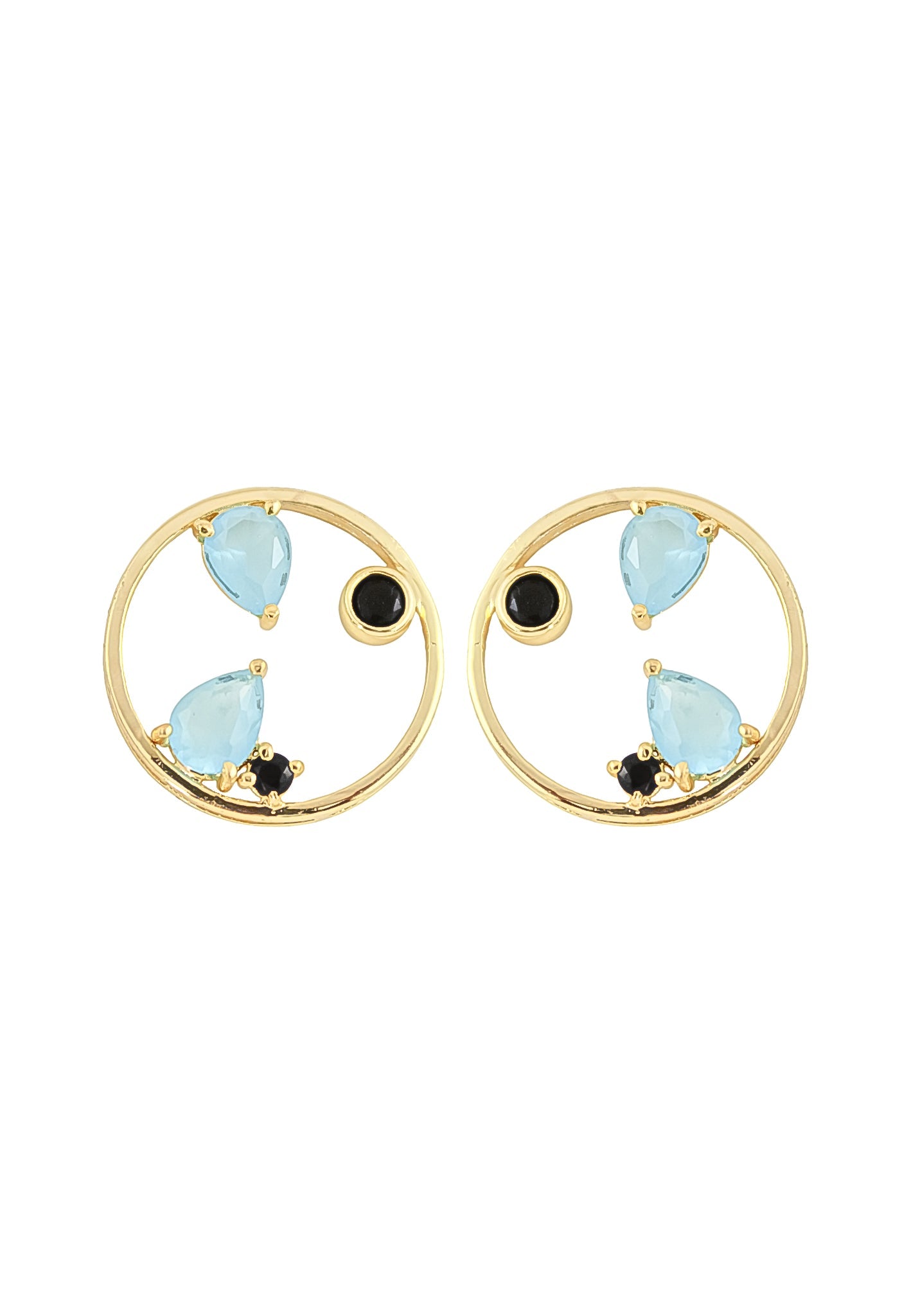 genoa earrings Bombay Sunset