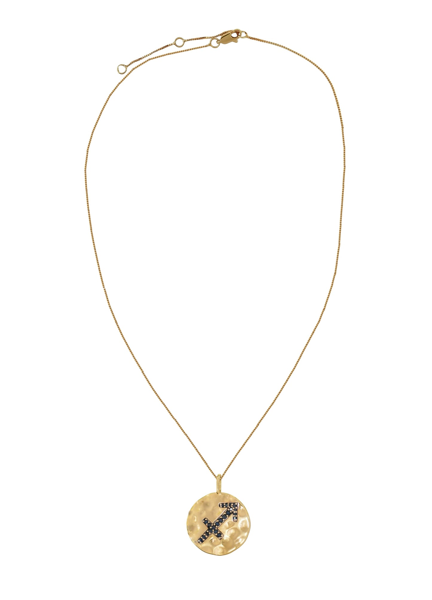 stellar sagittarius coin pendant Bombay Sunset
