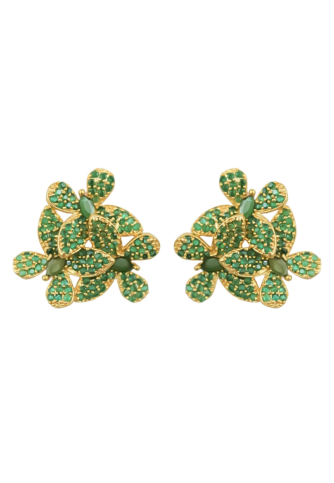 african butterfly earrings Bombay Sunset
