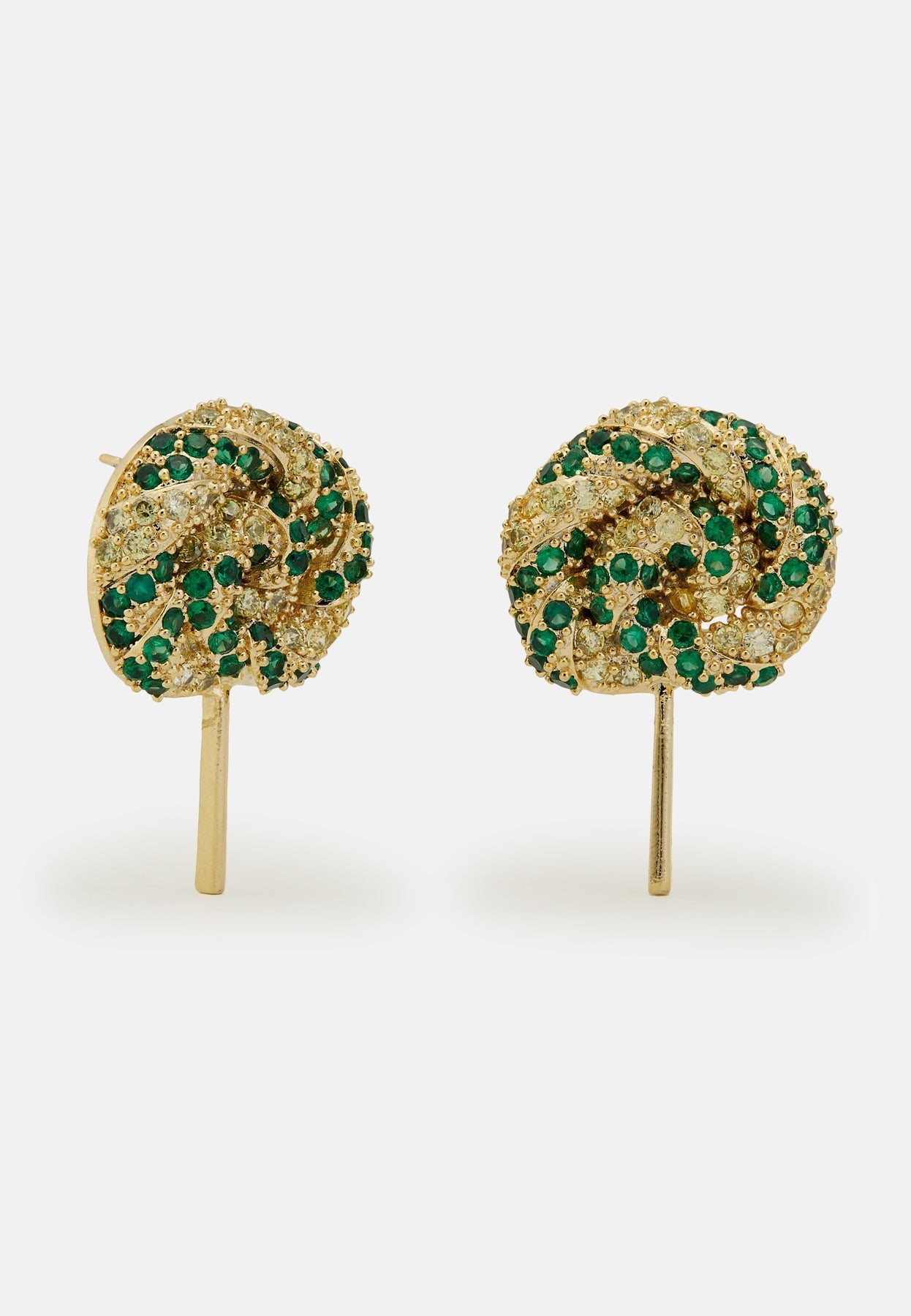 Kolczyki Lollipop Zielone