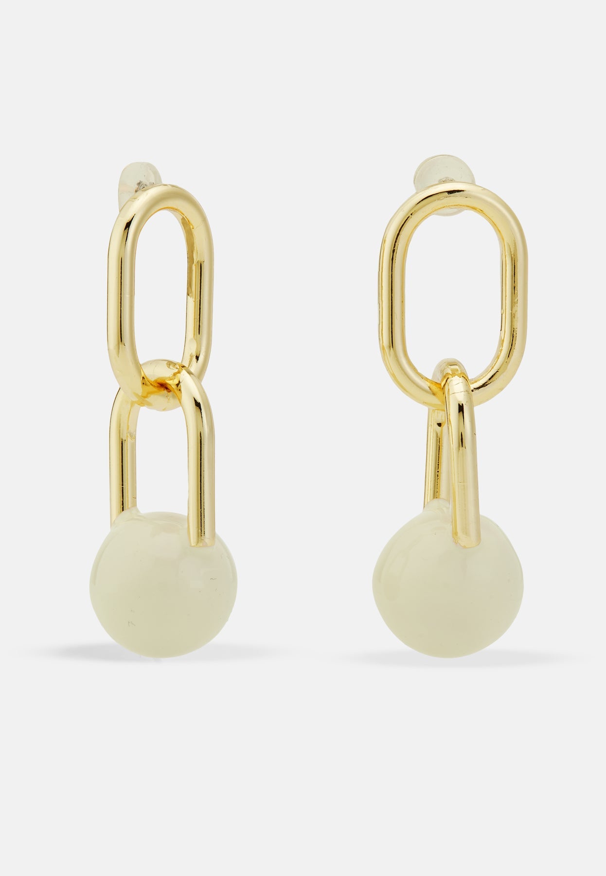 Pendientes de crema Duna