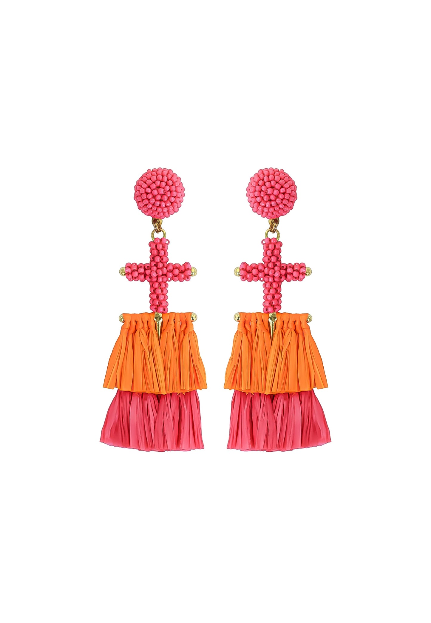 arusha earrings pupp Bombay Sunset