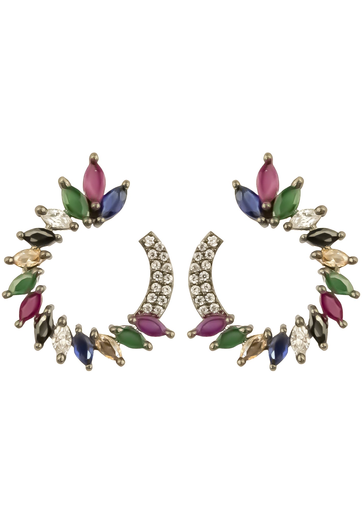 viper earrings Bombay Sunset