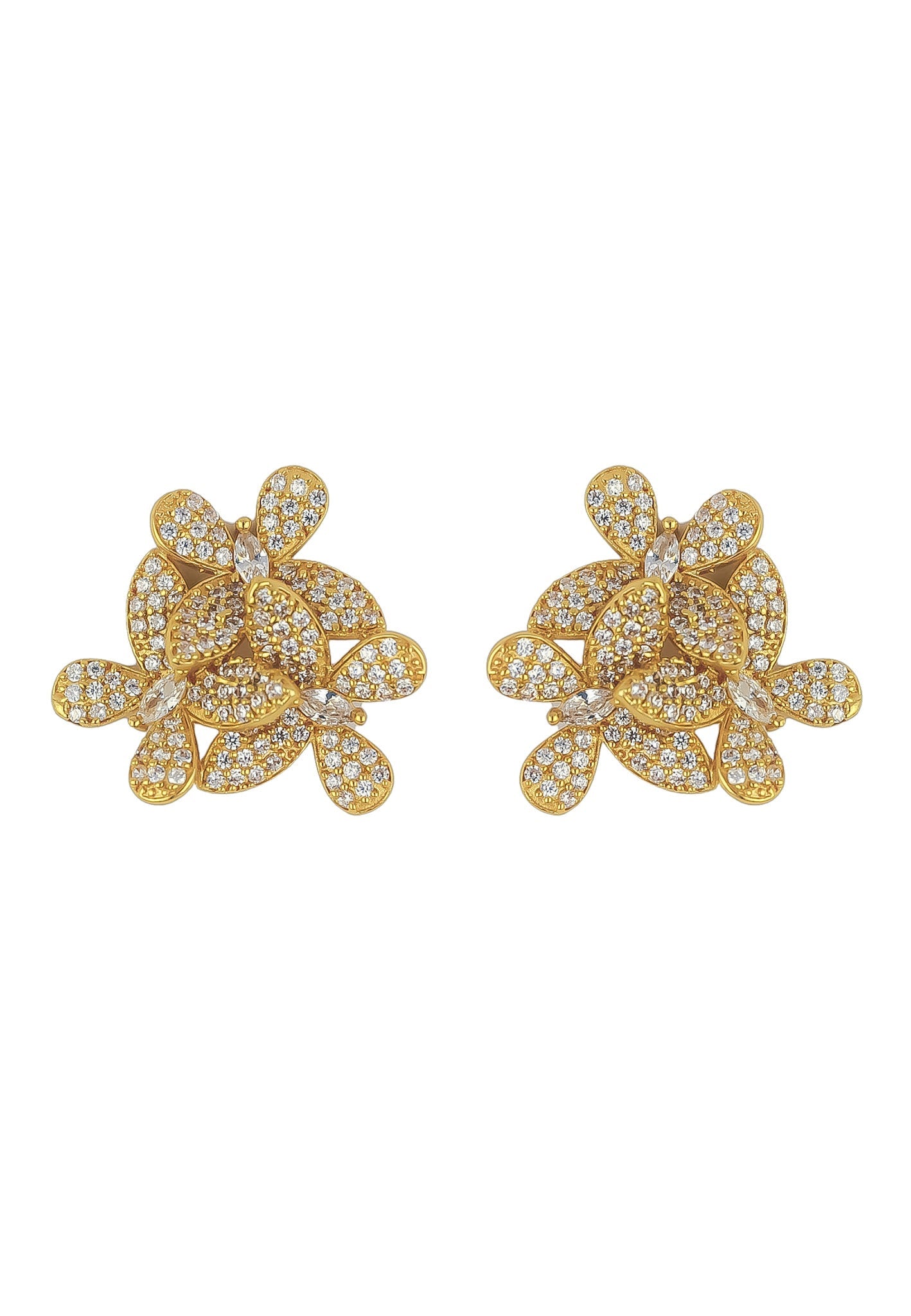 african butterfly earrings Bombay Sunset