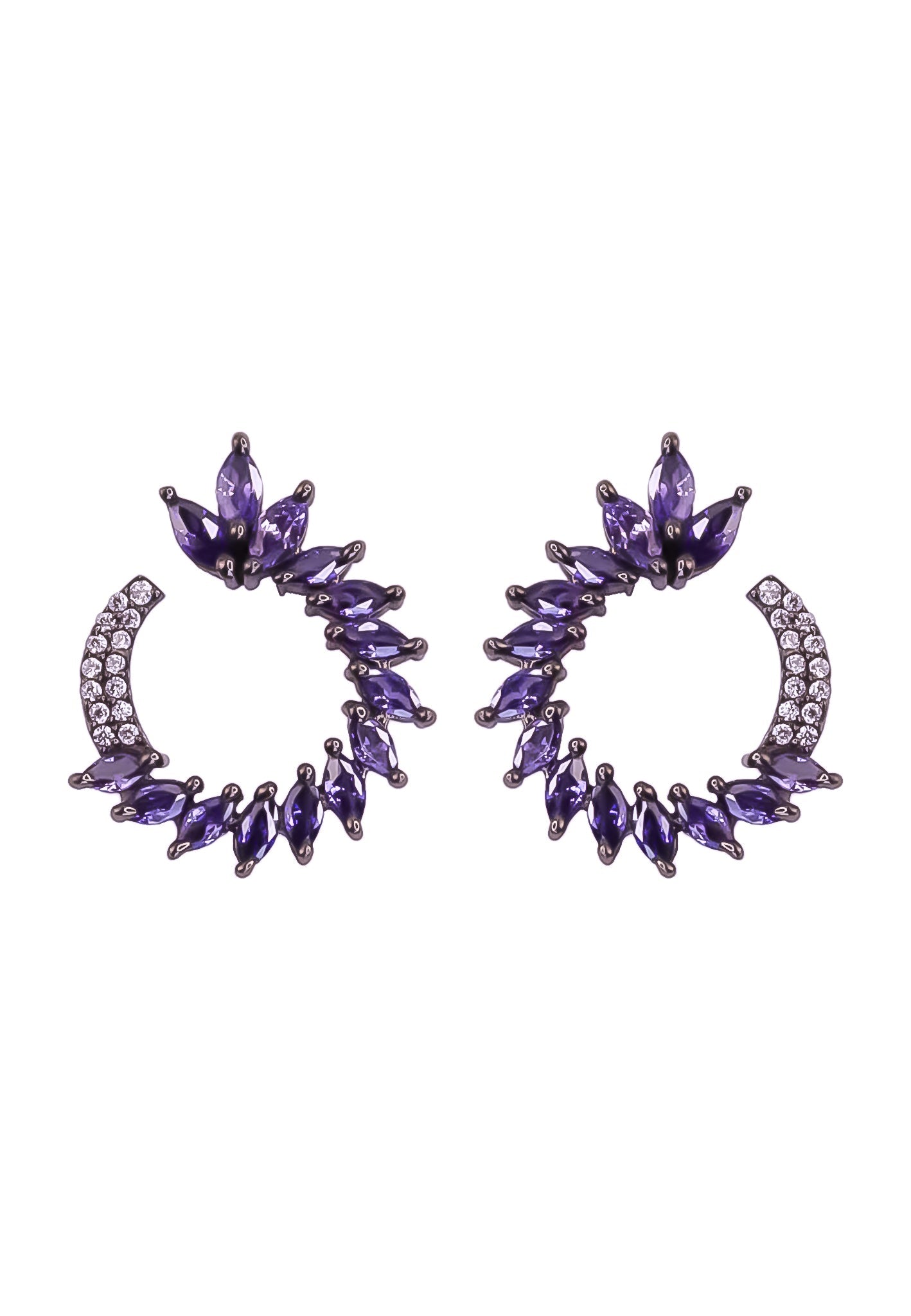 viper earrings Bombay Sunset