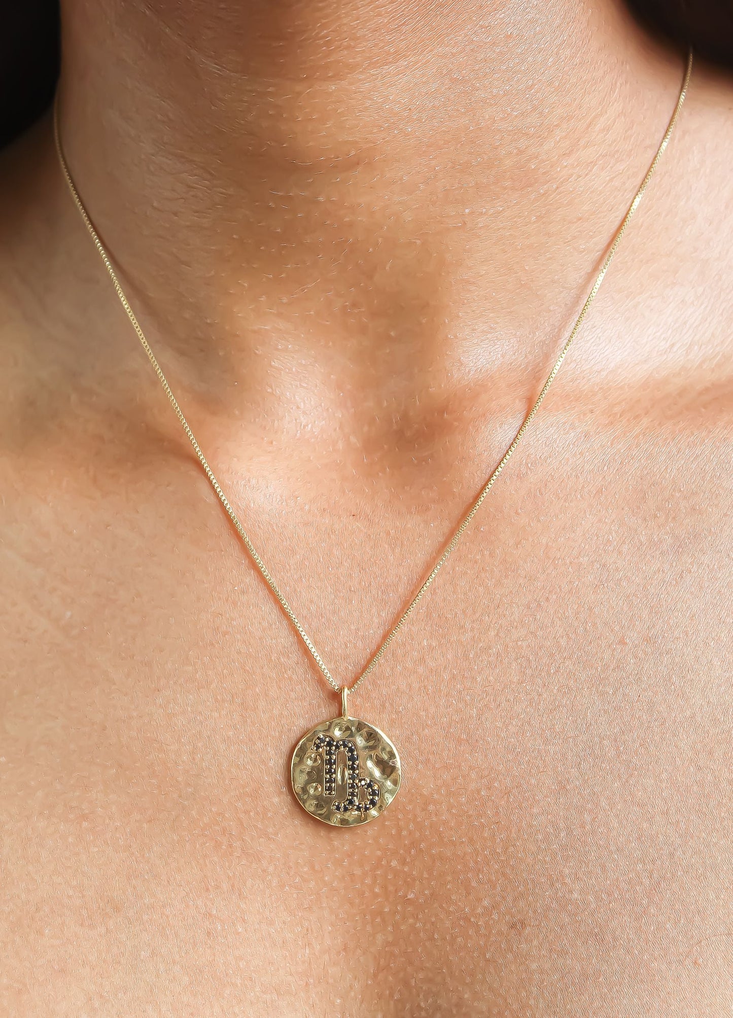 stellar capricon coin pendant Bombay Sunset