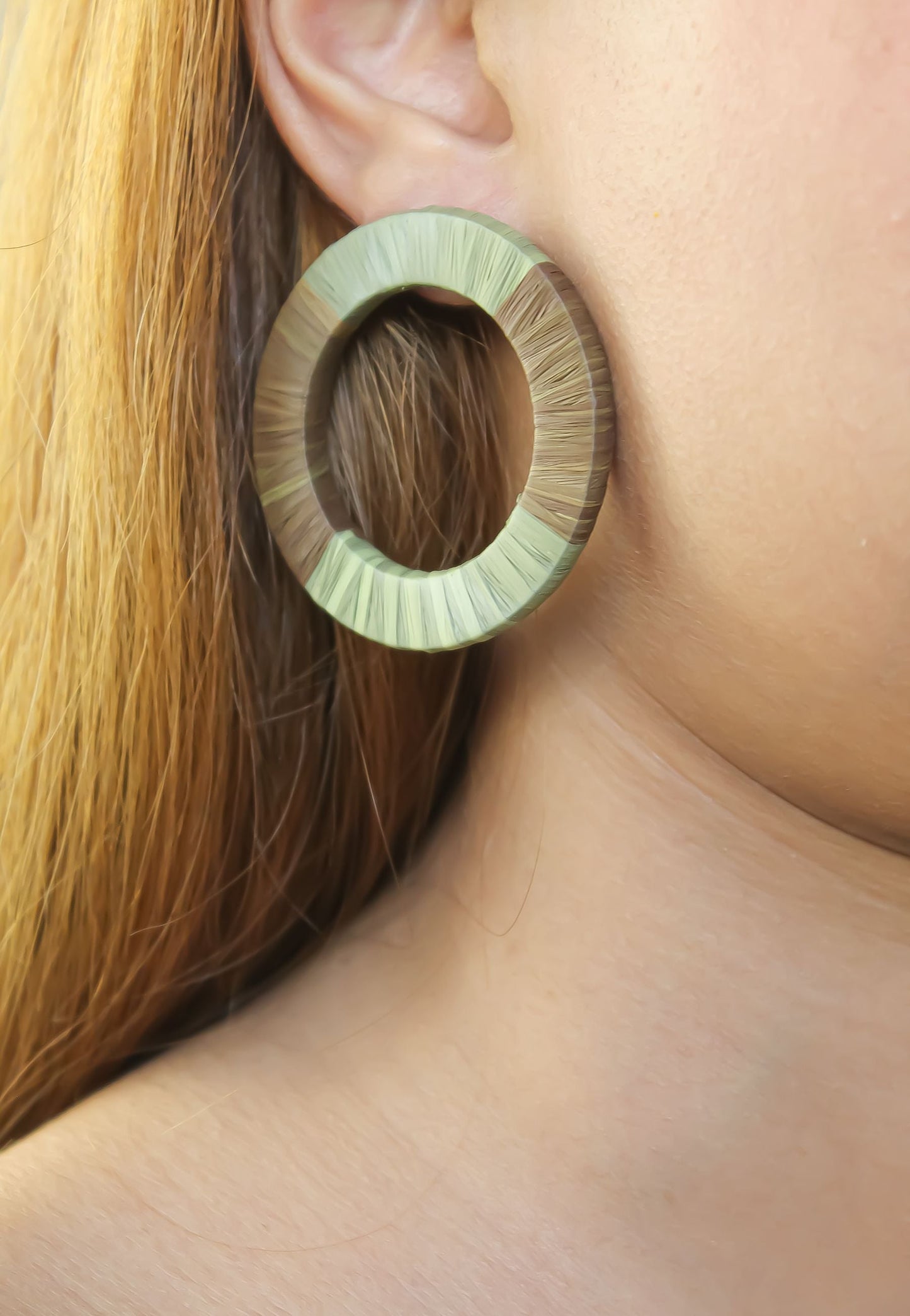 victoria earrings Bombay Sunset