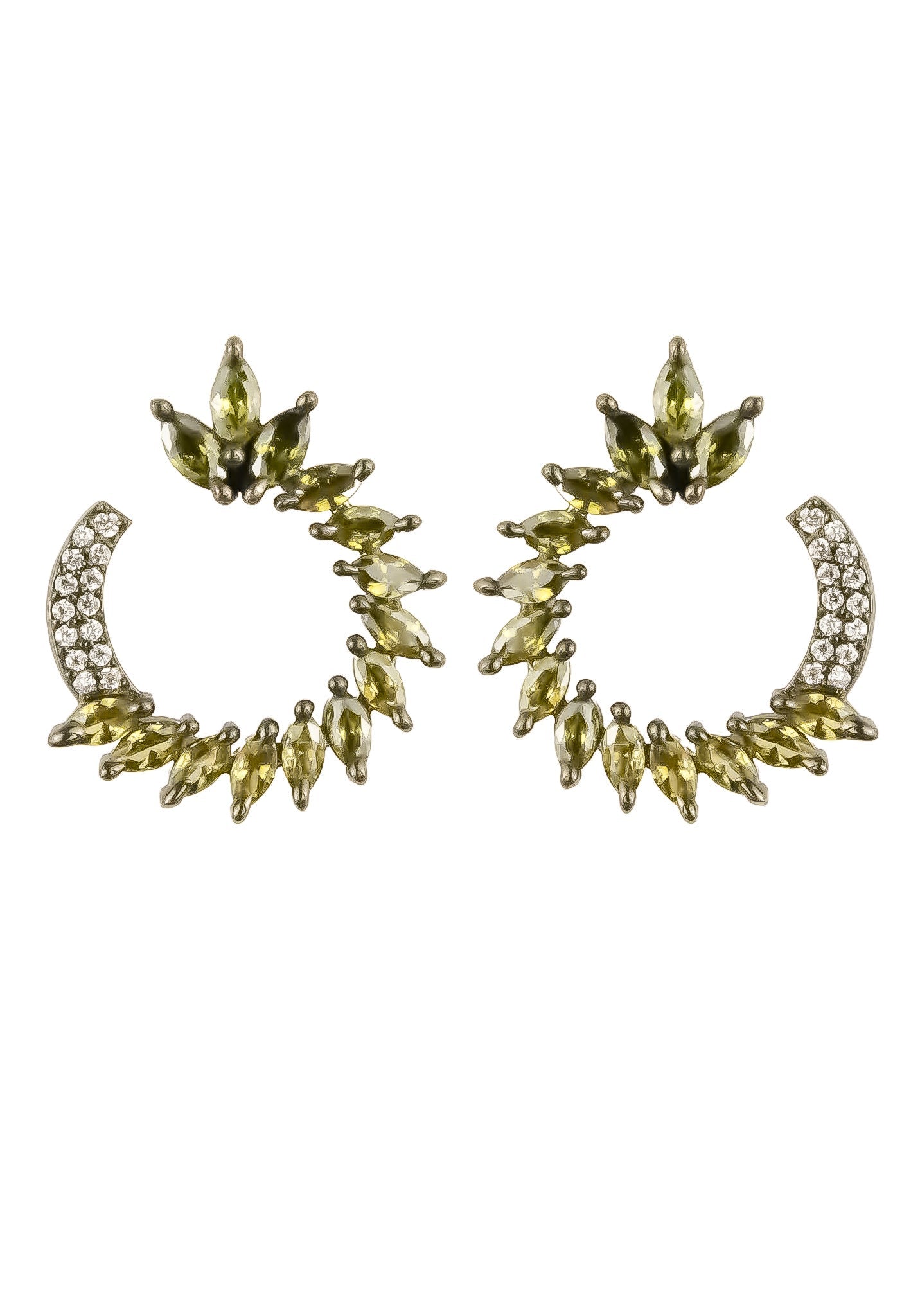 viper earrings Bombay Sunset