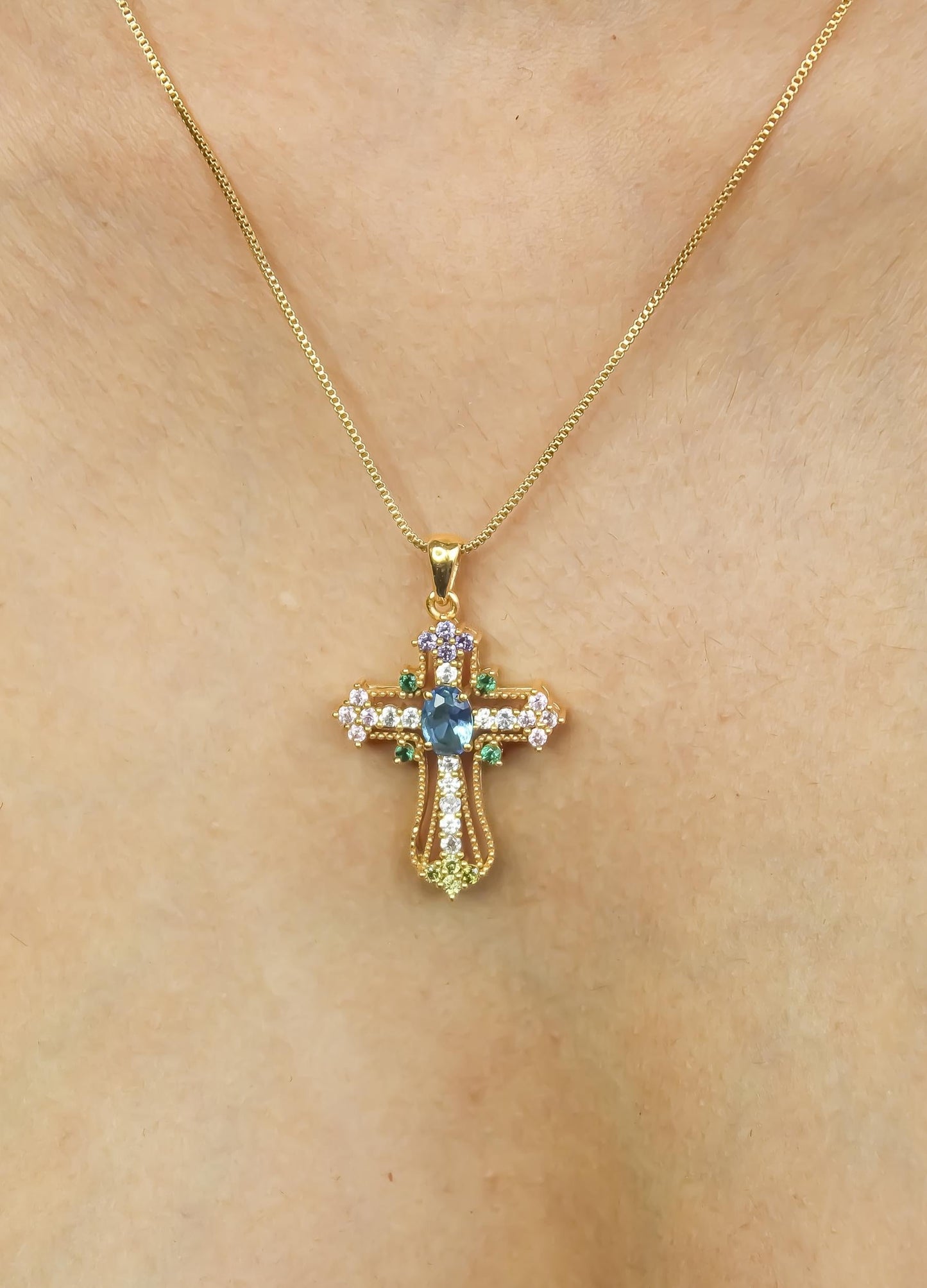 divine pendant necklace Bombay Sunset