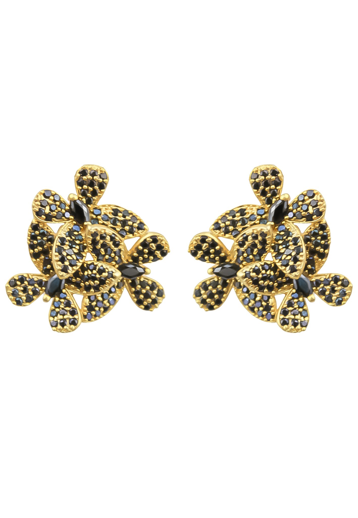 african butterfly earrings Bombay Sunset