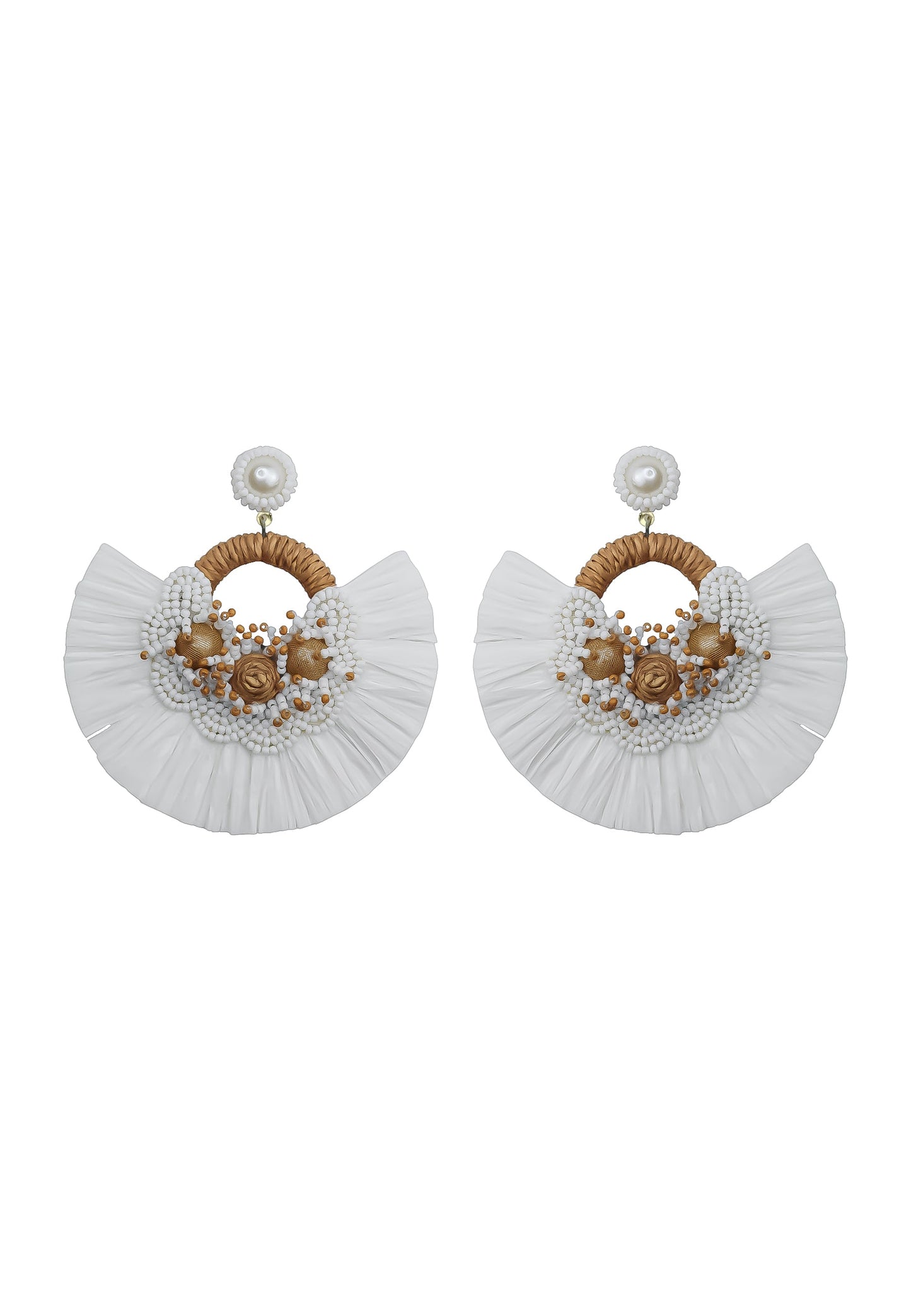 zanzibar earrings Bombay Sunset