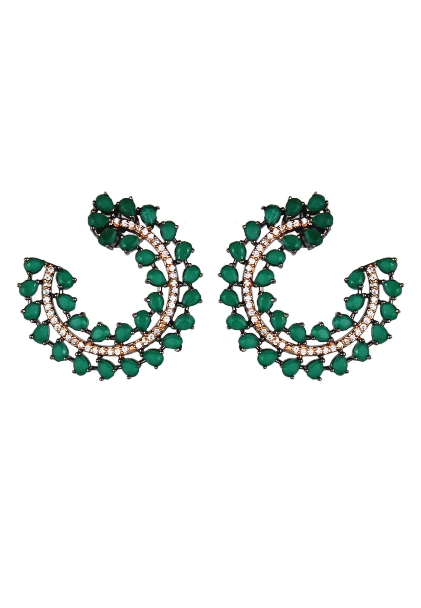 cruise salamander earrings bridal bride bridesmaid bridesmaids exotic jewellery Bombay Sunset