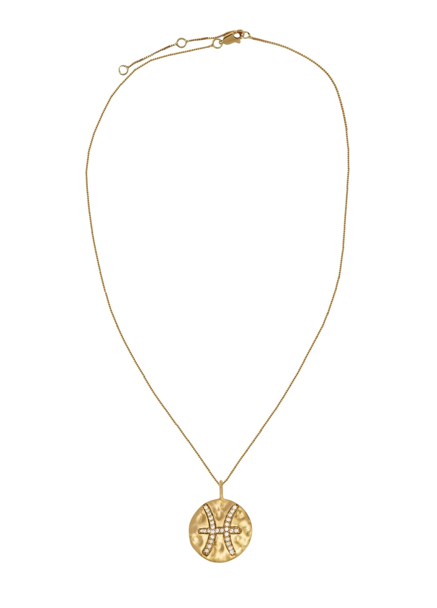 stellar pisces coin pendant Bombay Sunset