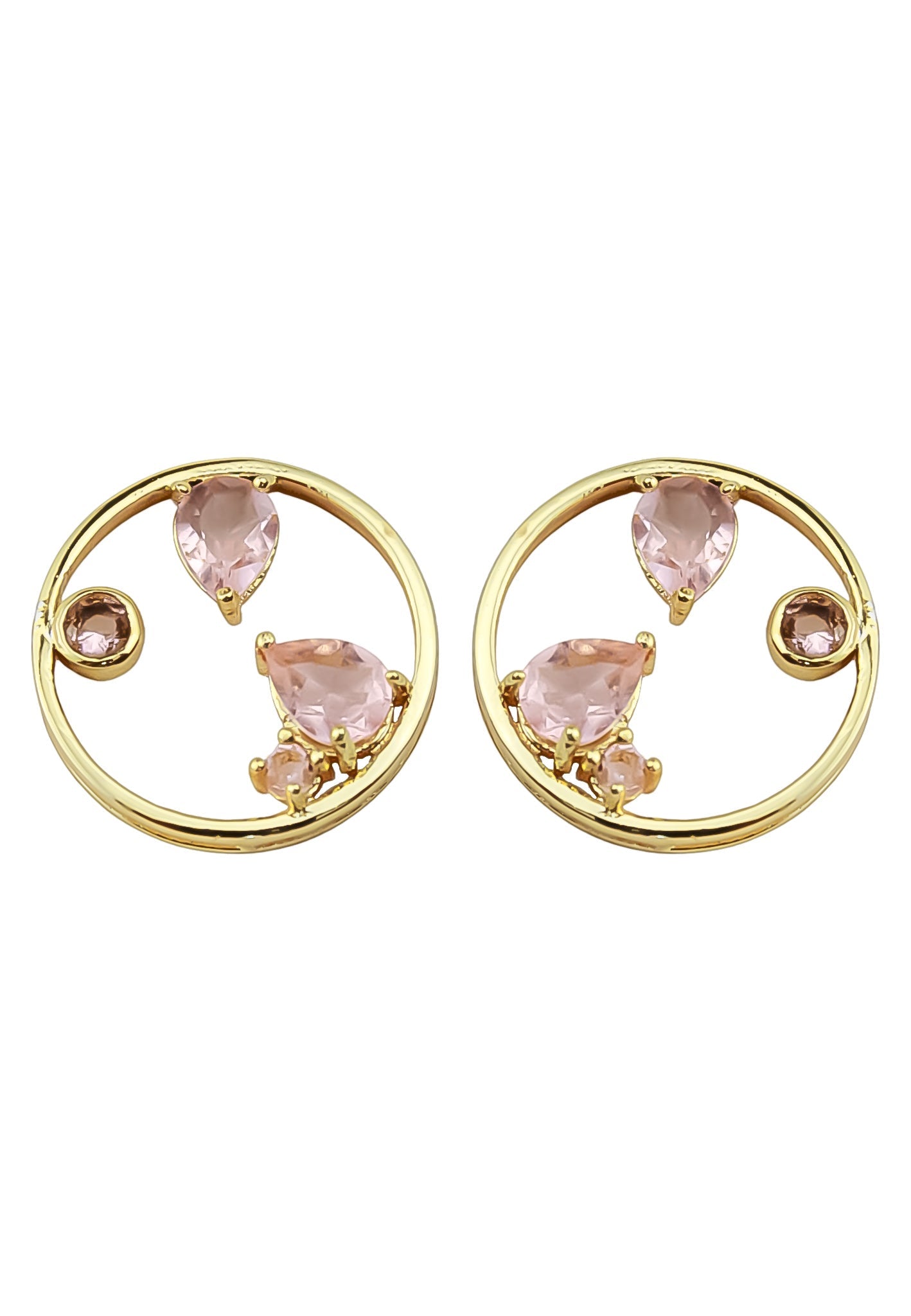ajman earrings Bombay Sunset