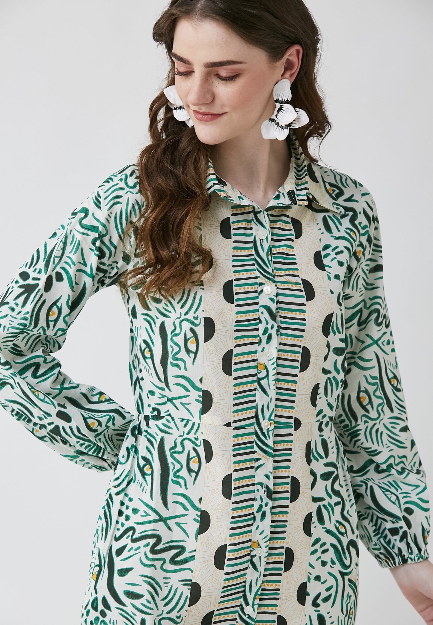 Abito camicia Kaia Eye