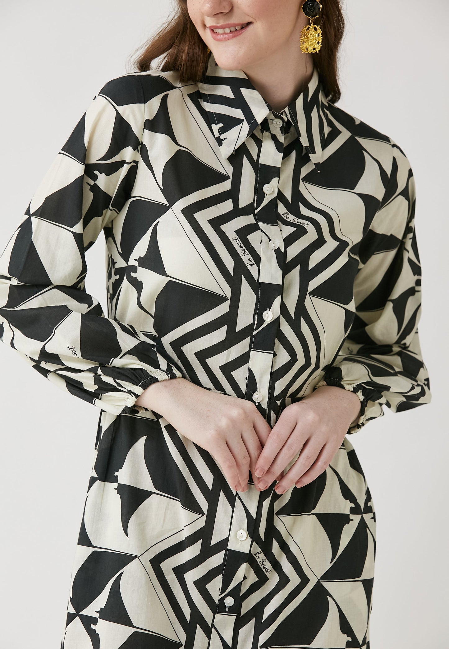 Abito camicia Kaia Manta