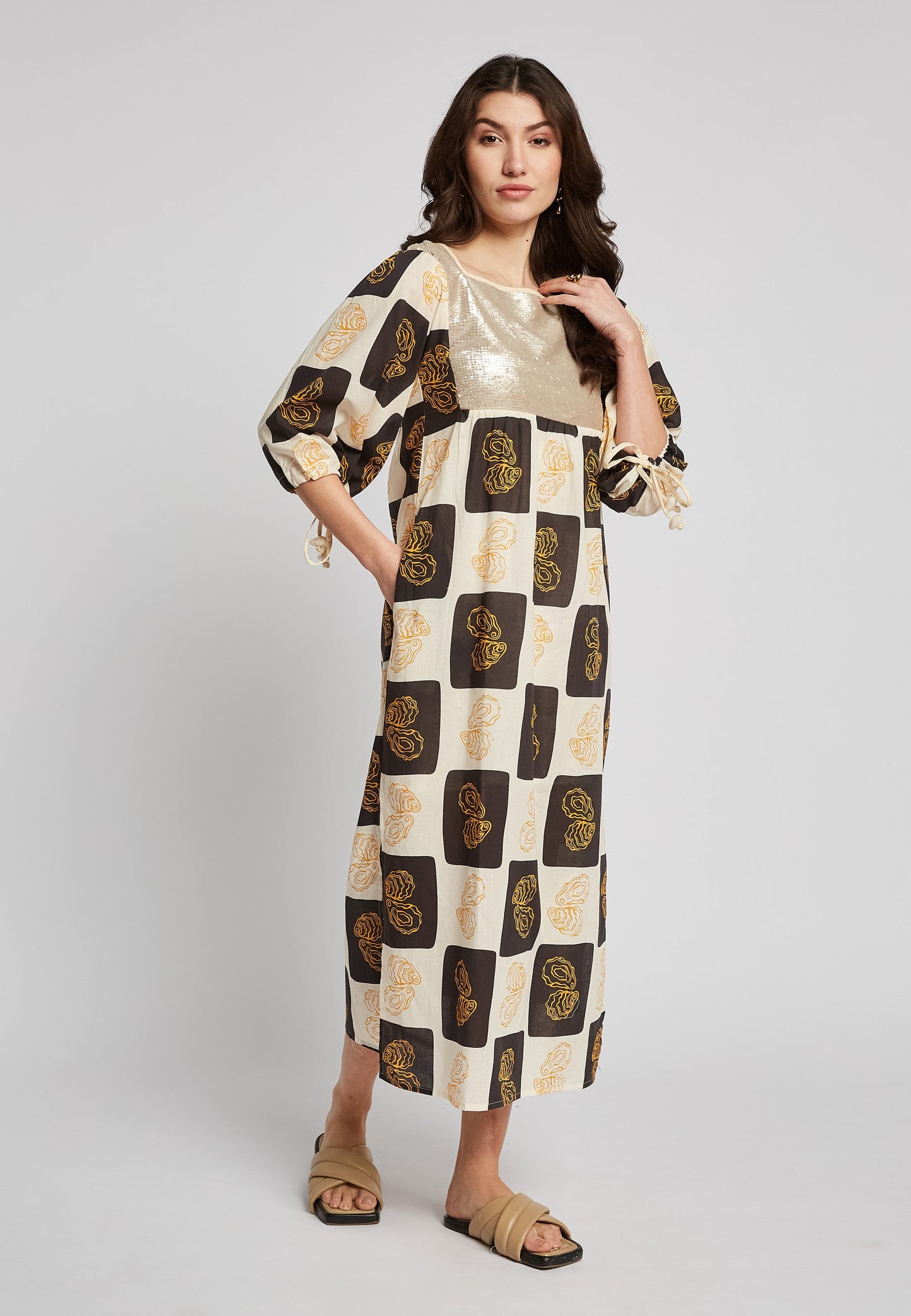 Vestido Mar Oyster