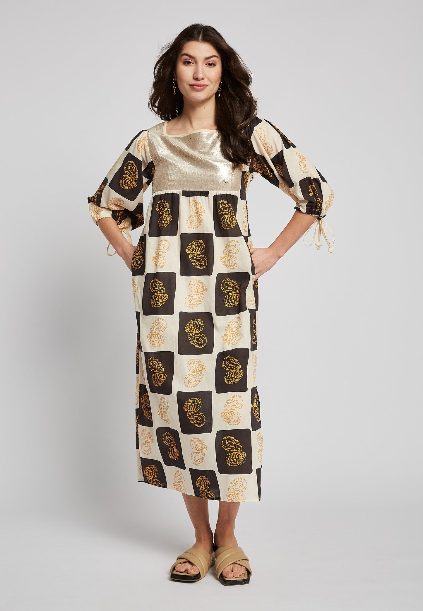 Vestido Mar Oyster