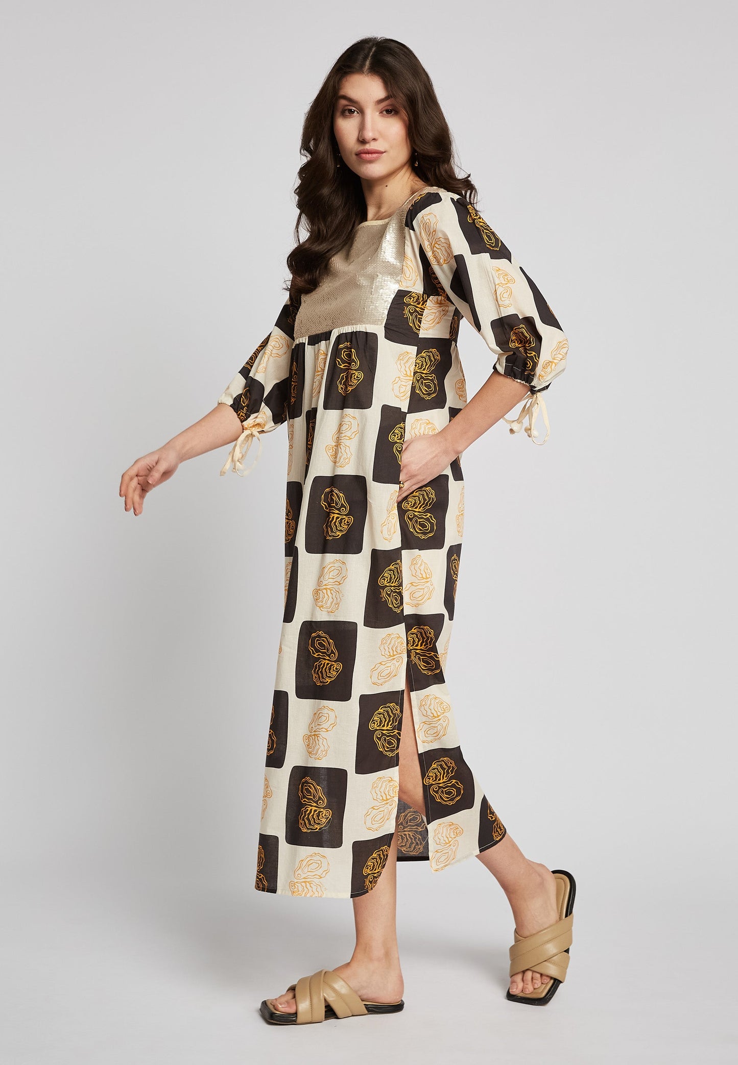 Vestido Mar Oyster