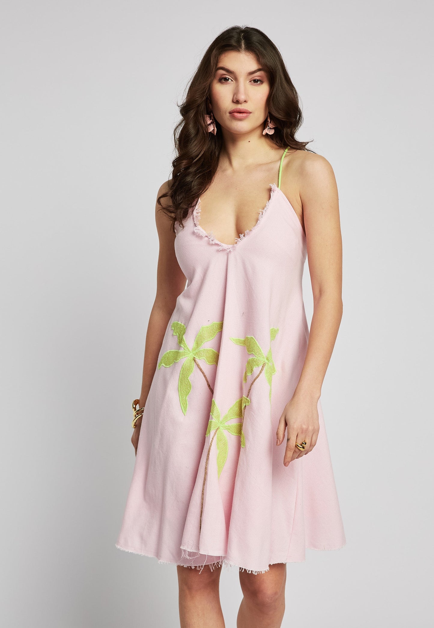 Vestido rosa Tropi