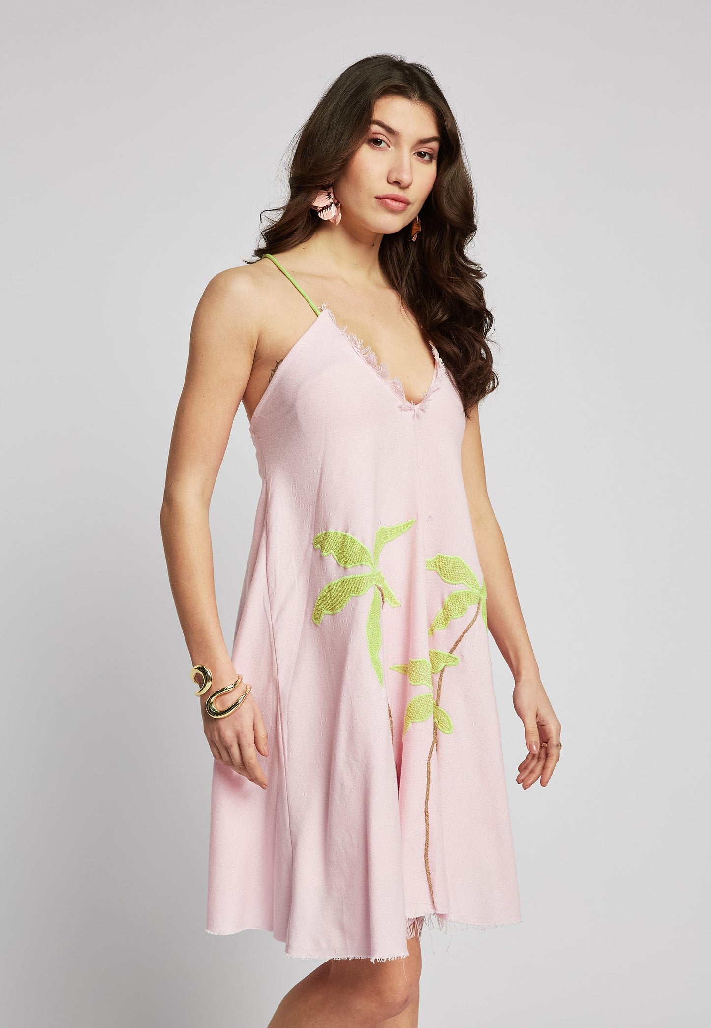 Vestido rosa Tropi