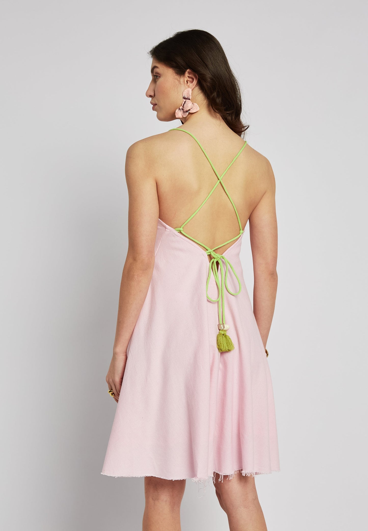 Vestido rosa Tropi