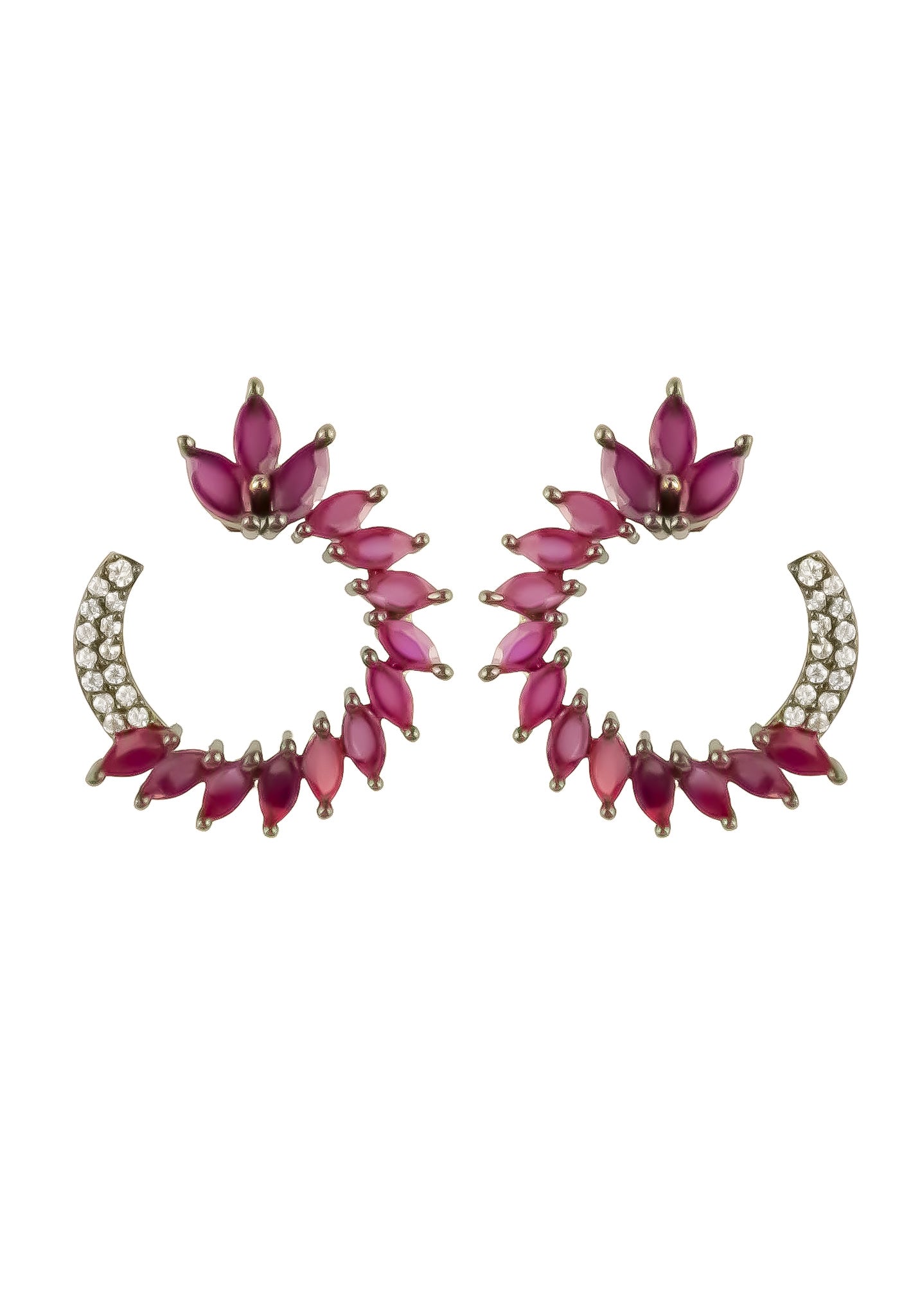 viper earrings Bombay Sunset