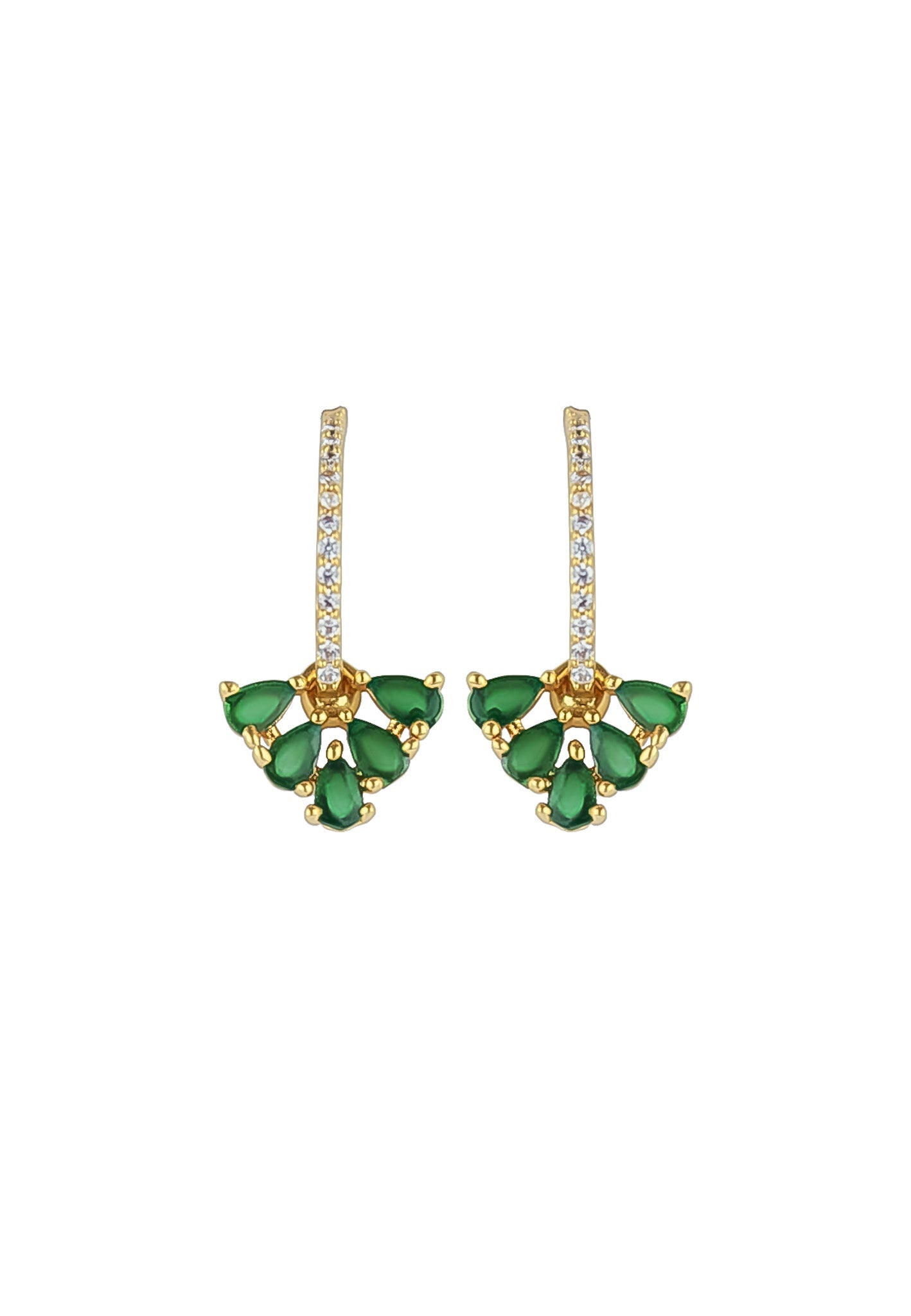 bindweed earrings Bombay Sunset