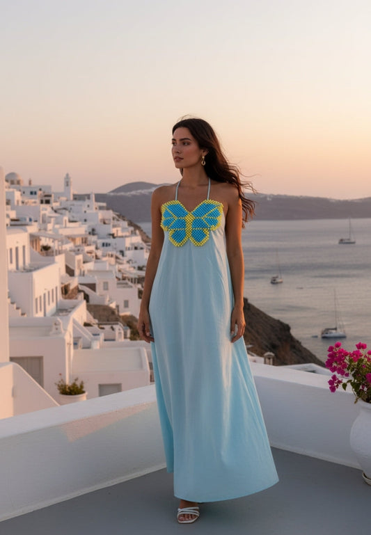 Vento Blue Dress