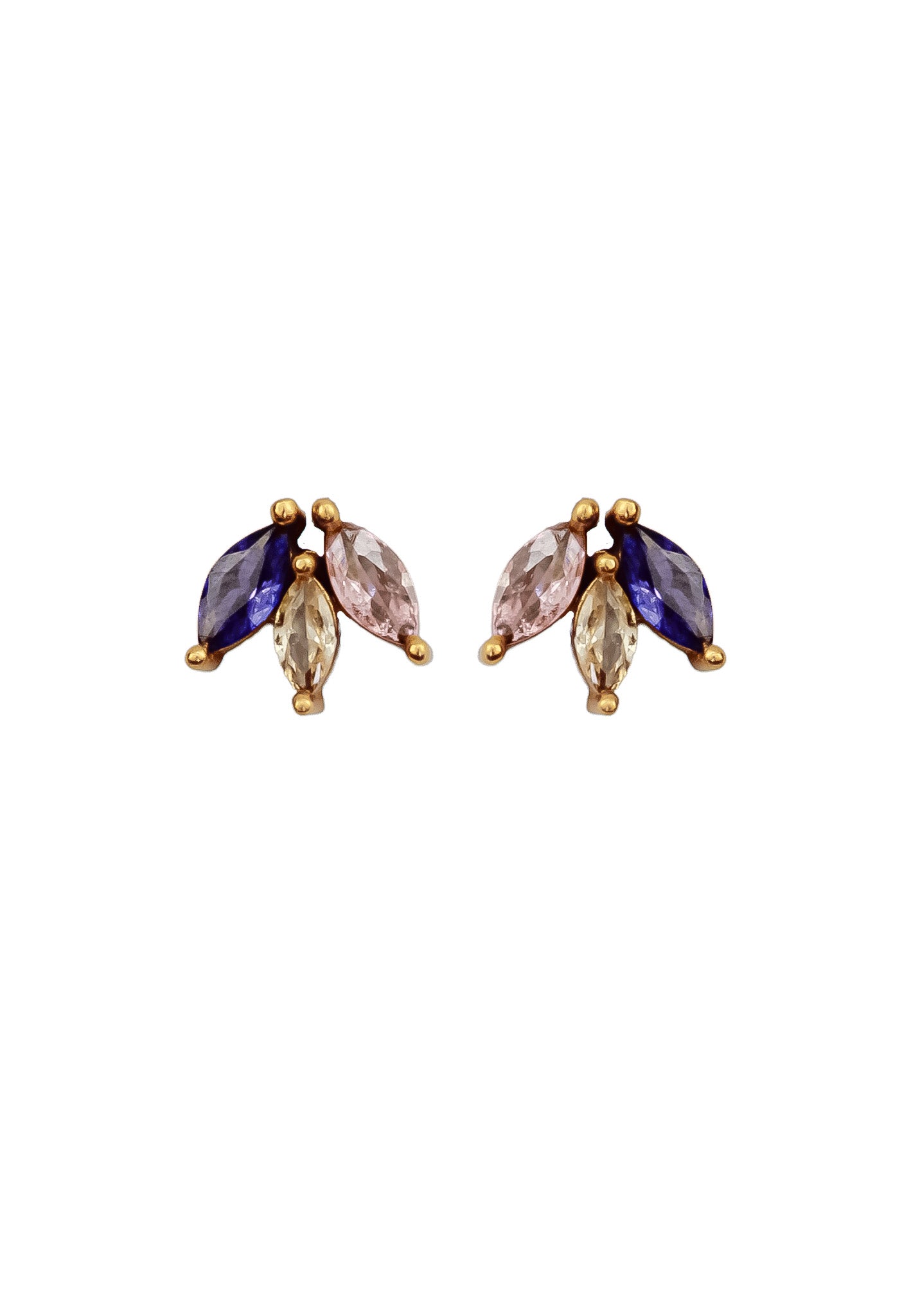 fontana earrings Bombay Sunset