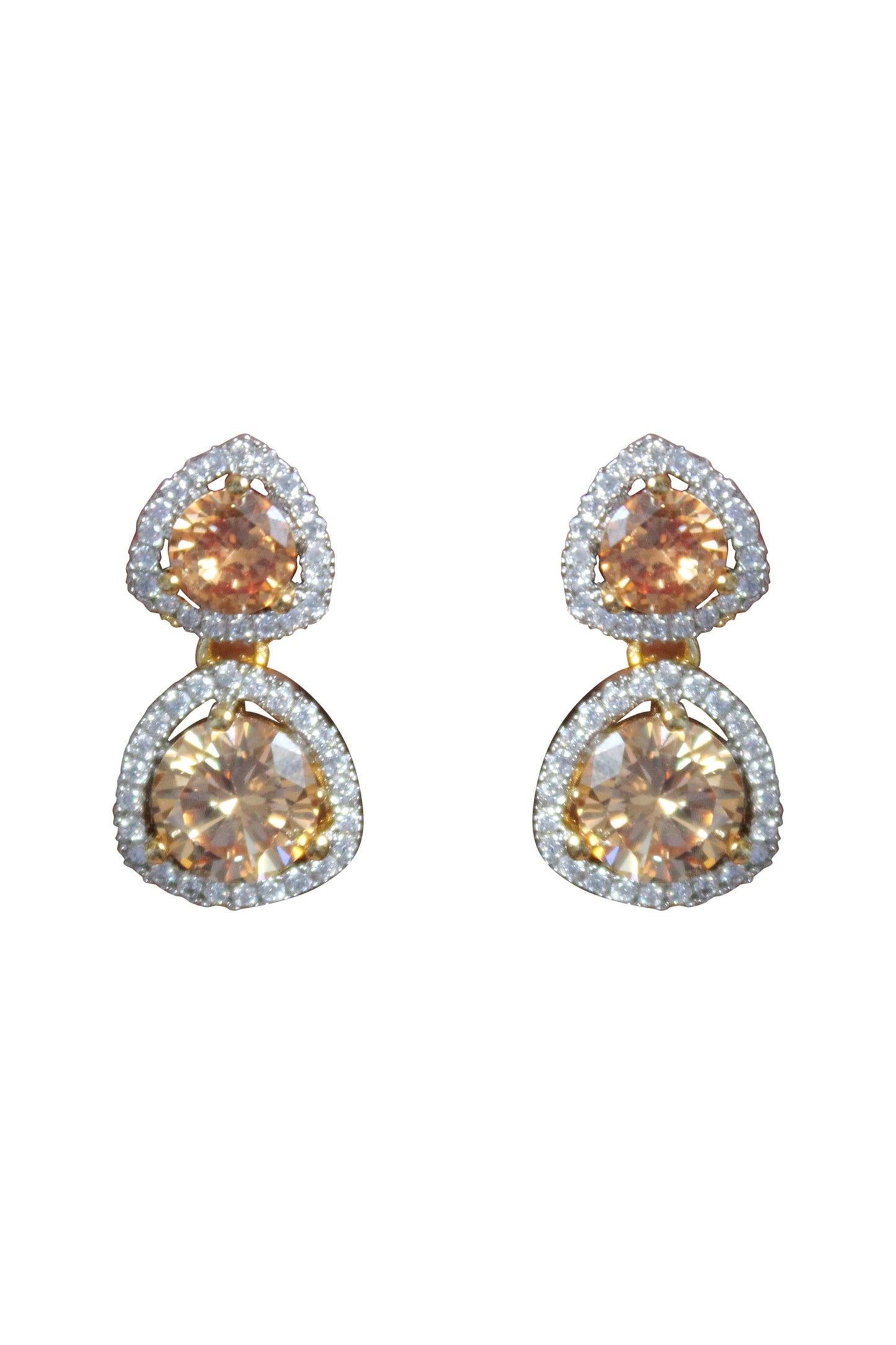 nikobar stone earrings below 50 boda bodas fiesta invitada Bombay Sunset