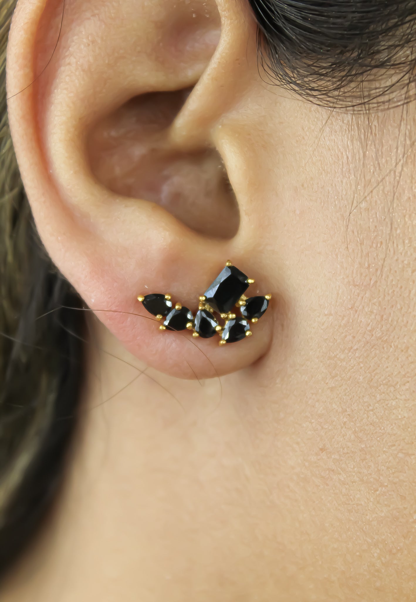tweet earrings Bombay Sunset
