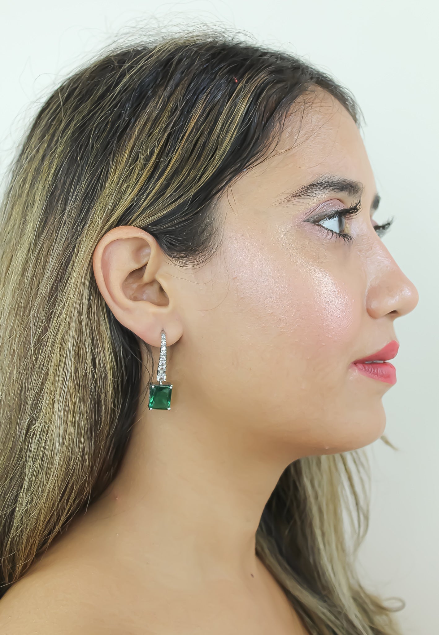 benares earrings below 50 boda copper medium pendientes novia Bombay Sunset