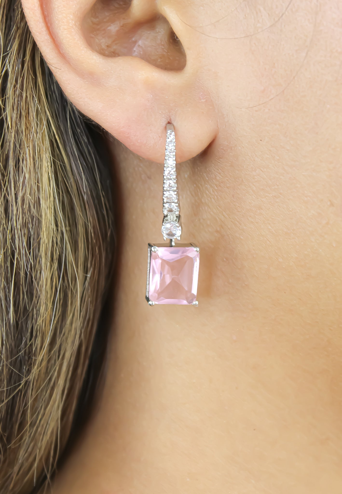 benares earrings below 50 boda copper medium pendientes novia Bombay Sunset