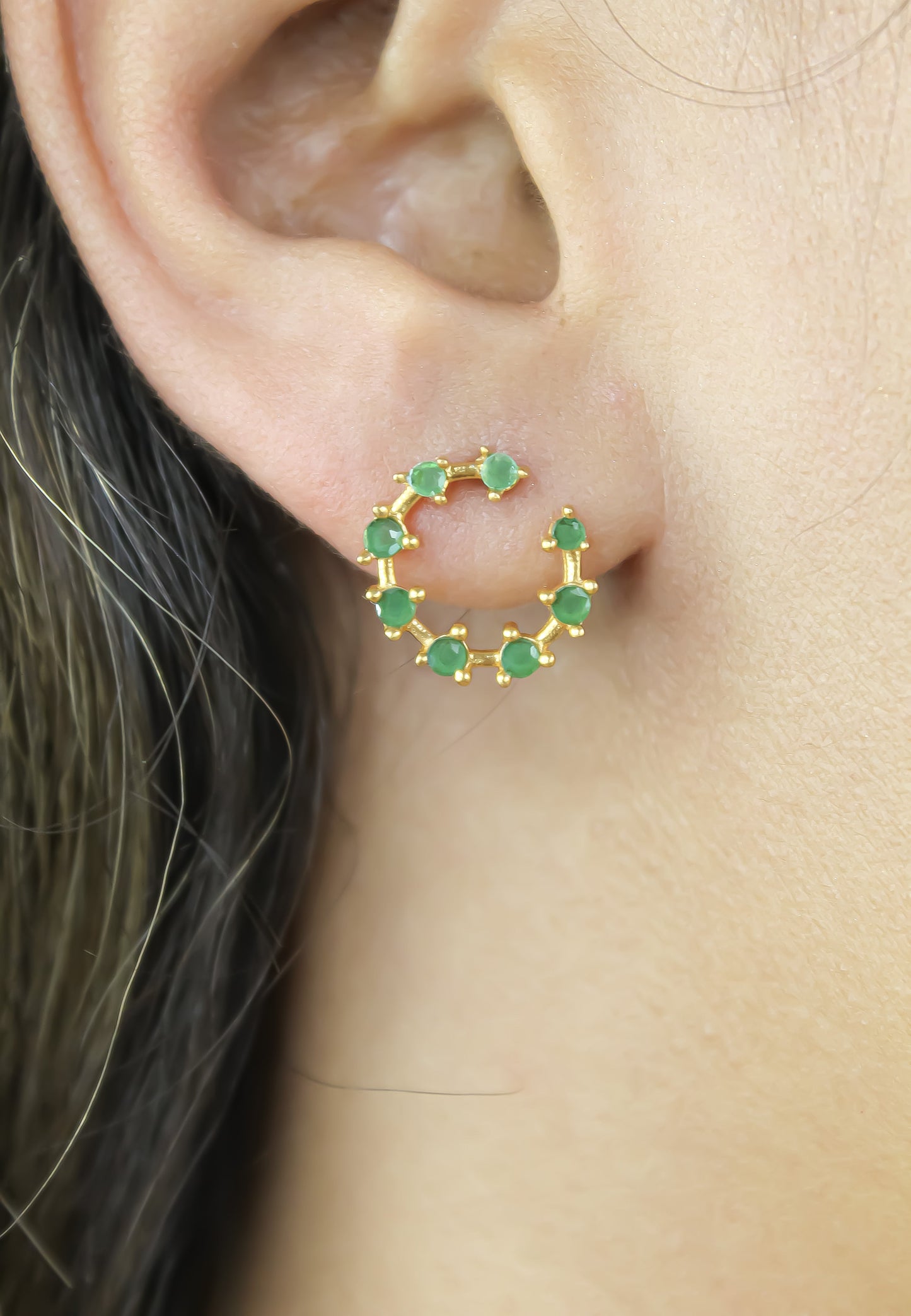 cruise viper earrings Bombay Sunset