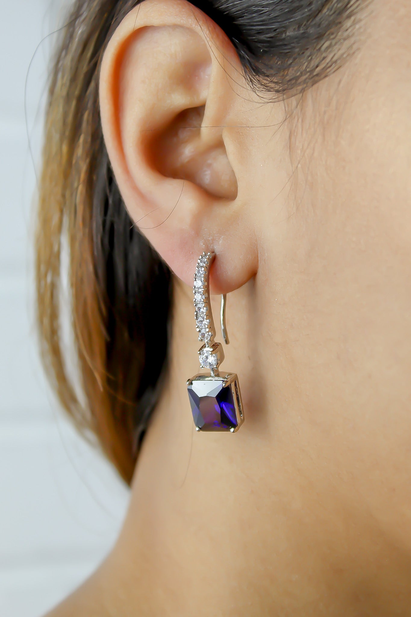 benares earrings below 50 boda copper medium pendientes novia Bombay Sunset
