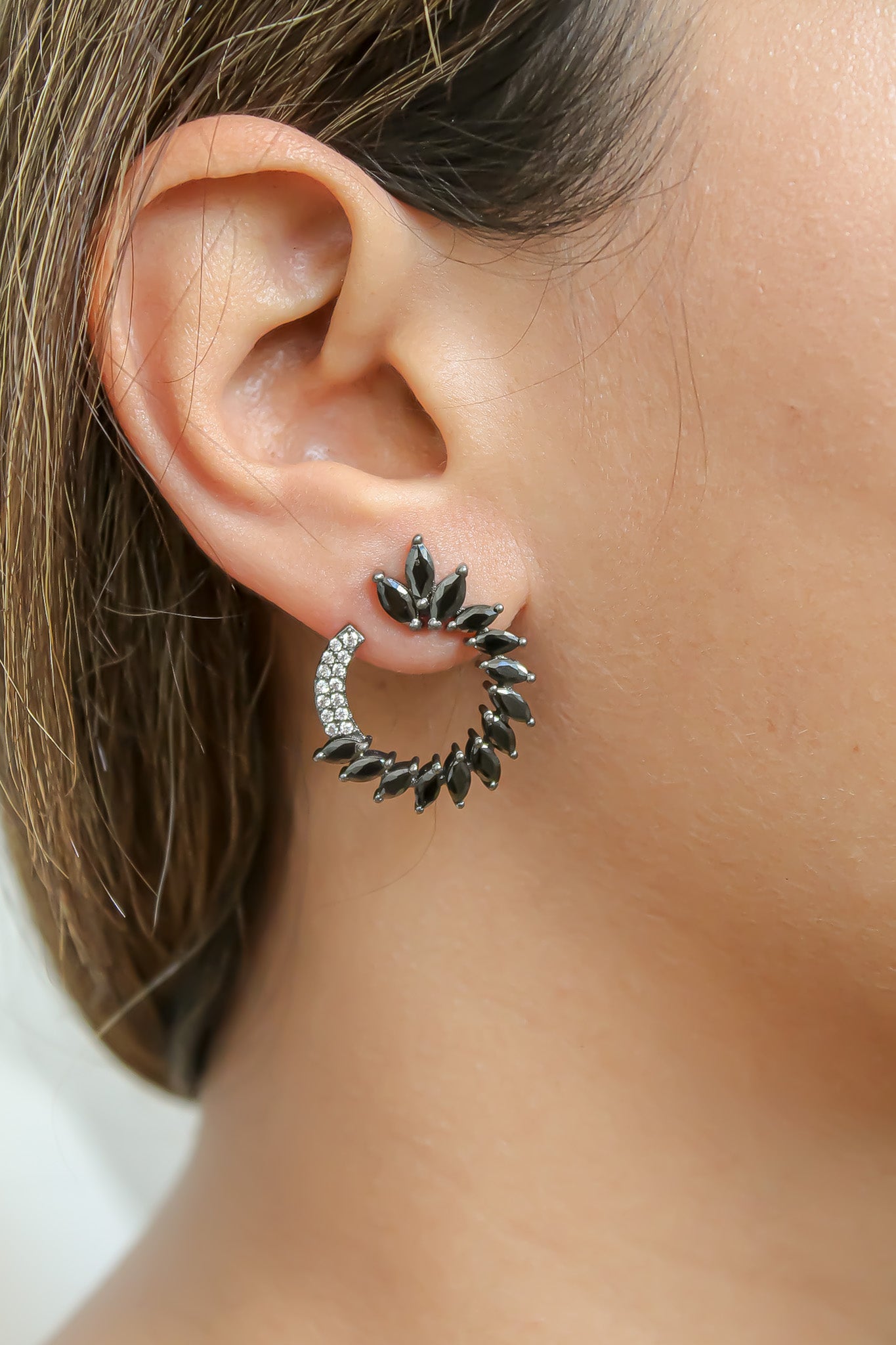 viper earrings Bombay Sunset