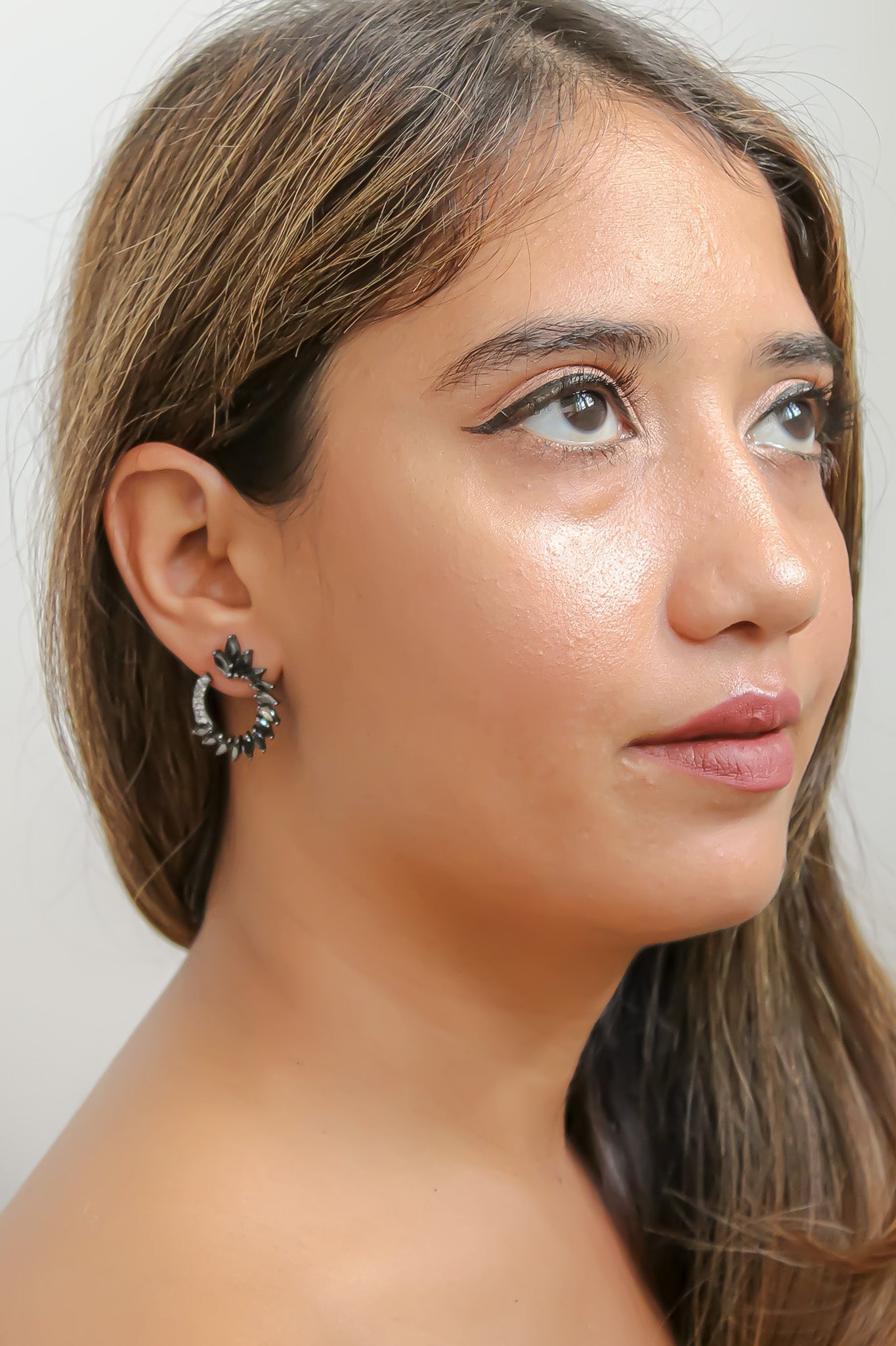viper earrings Bombay Sunset
