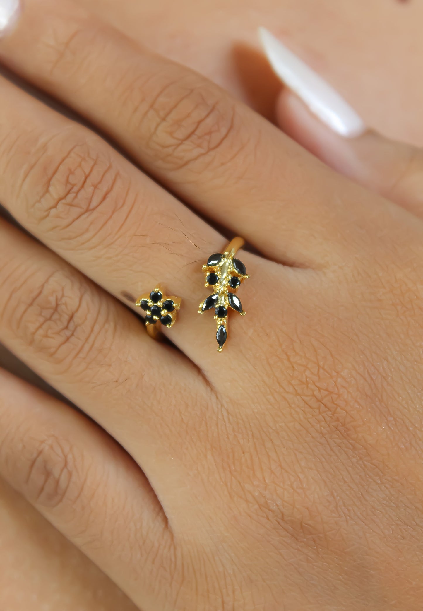 Fleur de Larino Ring Bombay Sunset