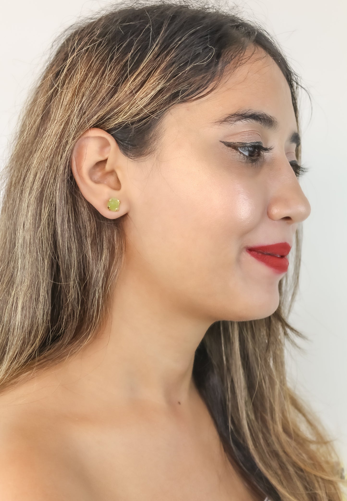 qatar earrings Bombay Sunset