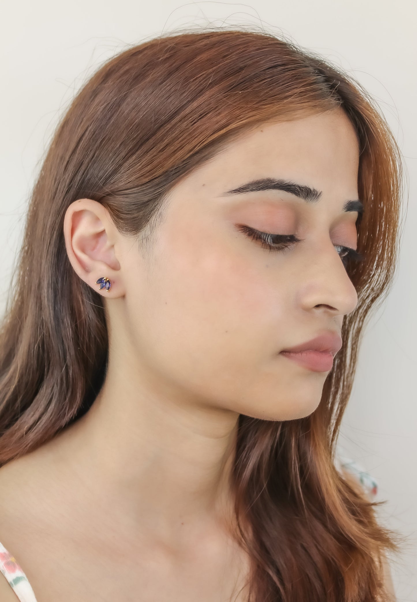 fontana earrings Bombay Sunset
