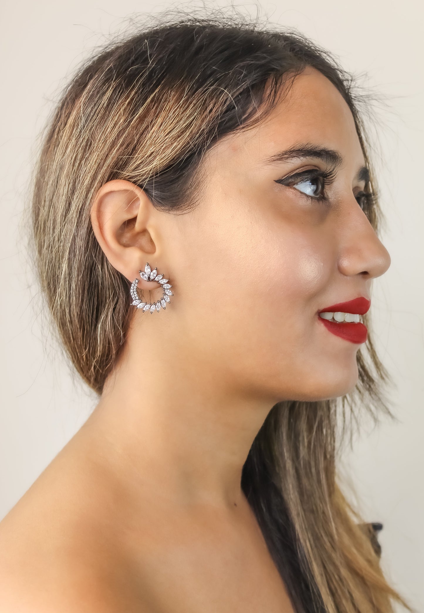 viper earrings Bombay Sunset