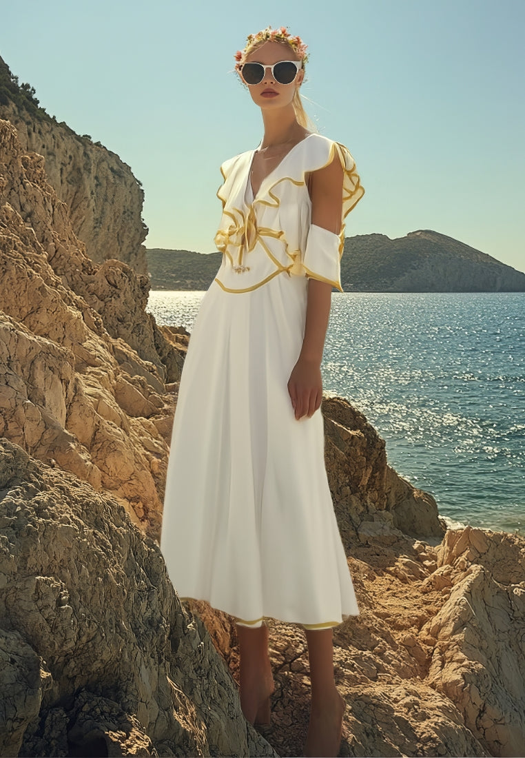 Oasis White Dress