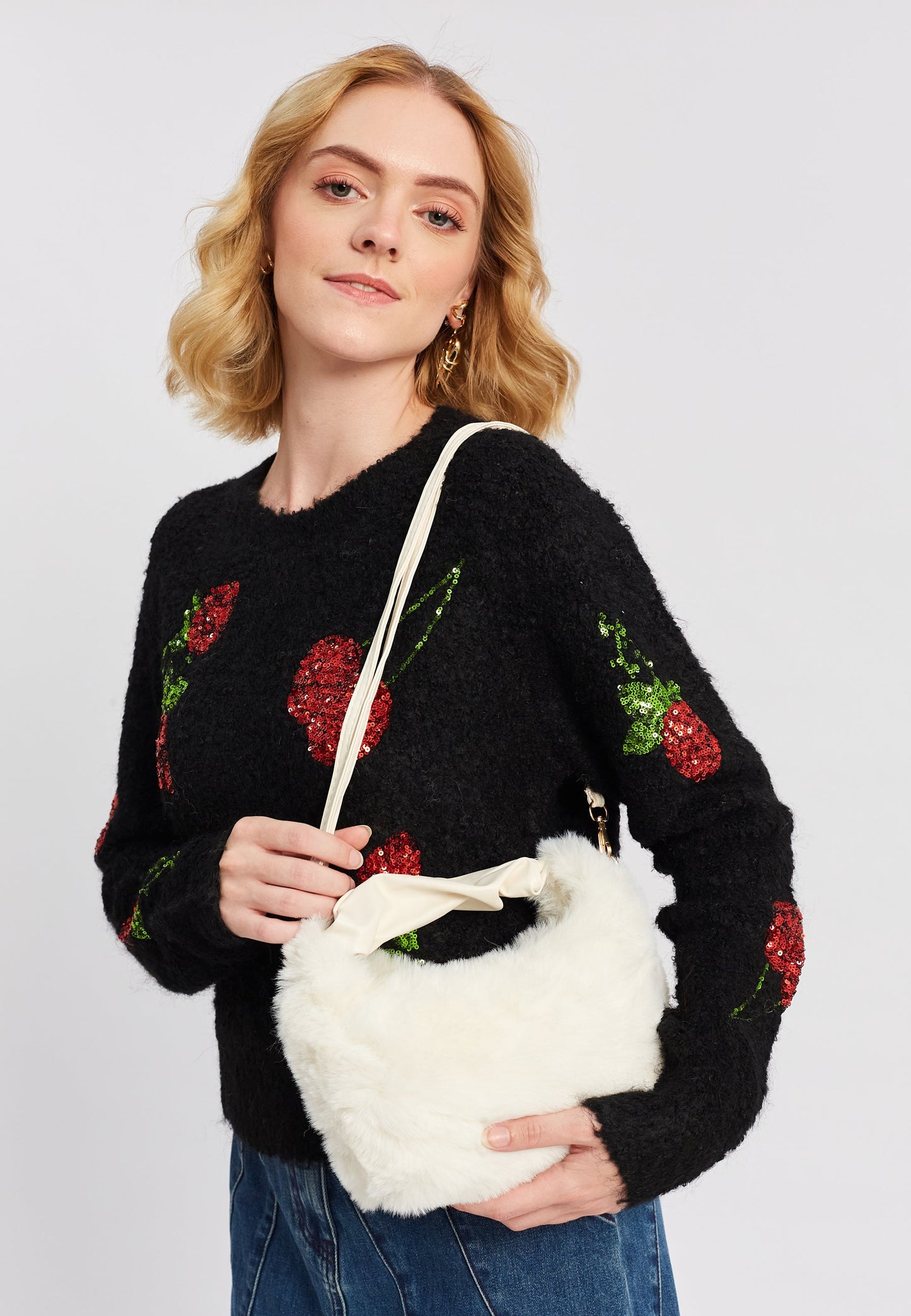 Borsa a mano Ada White