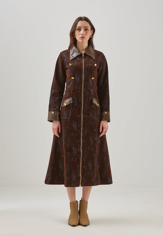 Midnight Denim trenchcoat