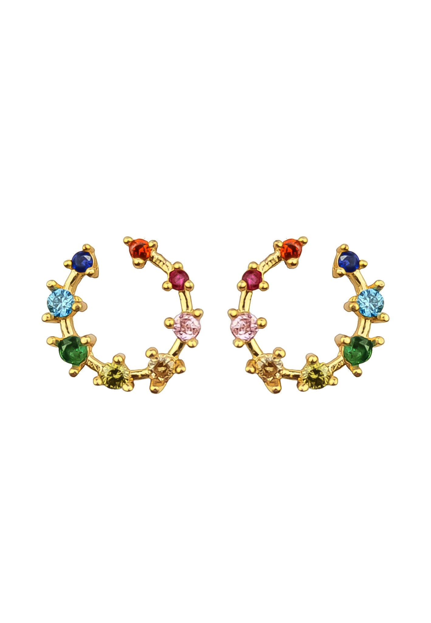 cruise viper earrings Bombay Sunset