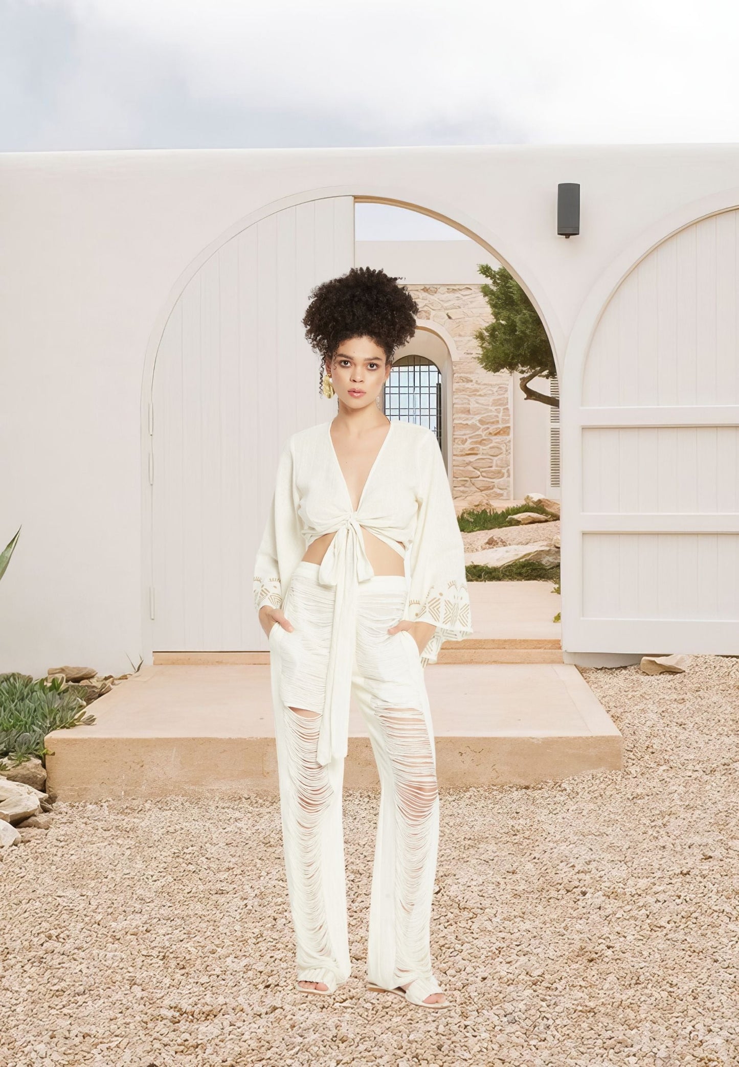 Pantalón Juno Blanco